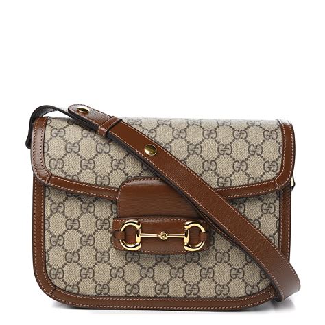 brown gucci shoulder bag